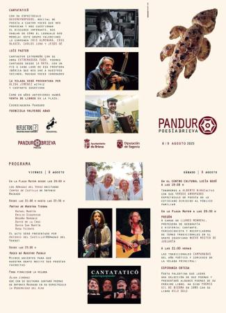 Imagen Cartel PanDuro Brieva 2025